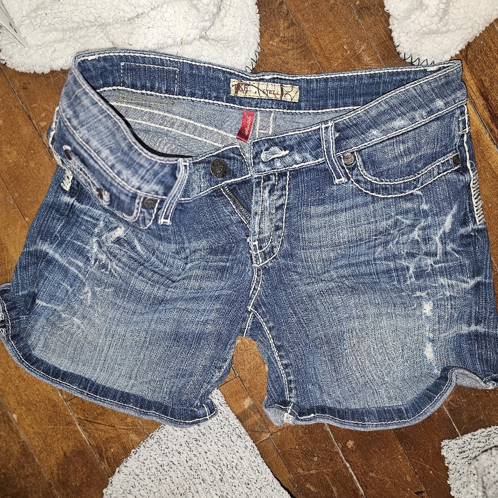 BKE Dark Blue Jean Shorts